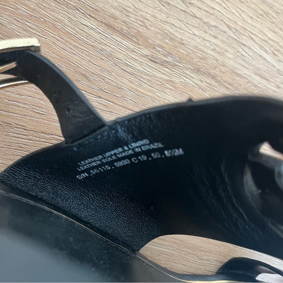 Tory Burch Black Miller Wedge Sandal, 8 - Picture 7 of 7